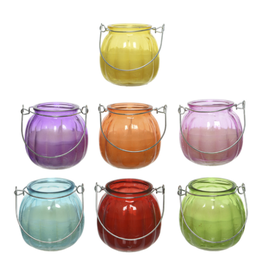 [107.640.83975] Vela De Citronela Com Recipiente De Vidro Ø8X8Cm            
