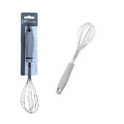 [107.873.411401] Batedor 12 Varas Inox Com Cabo Plastico 27Cm                