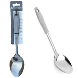 [107.873.411427] Colher De Servir Inox  C/Cabo Plastico 31Cm                 