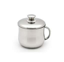[107.900.823-14] Fervedor Inox C/Tampa 14Cm 1,5 Lt C/Fundo Térmico Bojuda    