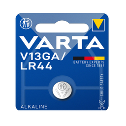 [107.640.38672] Pilha Lr44-V13Ga 1.5V Alkalina Blíster 1 Unid. Ø11,6X5,Mm   