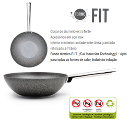 [107.900.53-607] Wok Forno Todo Calor Granitado 28Cm                         
