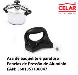 [107.900.136-04] Asa De Baquelite Panelas De Pressao Alumínio Celar          