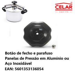 [107.900.136-05] Botão De Fecho E Parafuso Panelas De Pressao Celar          
