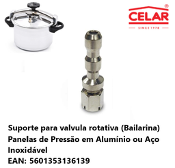 [107.900.136-13] Suporte Válvula De Regulação Bailarina Panela Pressao Celar 