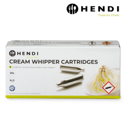 [107.650.586907] 50 Recargas Sifão De Chantily  N2O  Hendi                   