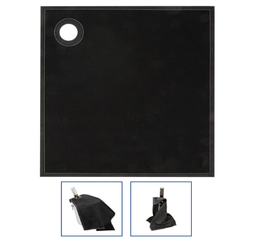 [107.182.46] Rolo 12 Panos Cubi Drap 40X40Cm Garrafas Preto              