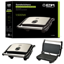 [109.640.07668] Sanduicheira-Grelhador 1500W 270X180Mm                      