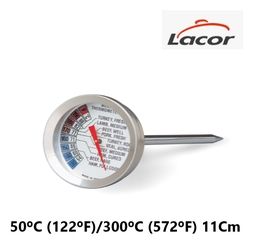 [107.688.62452] Termometro Para Carne  Sonda 11Cm Lacor                     