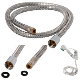 [AG1.758.04041567] Bicha Flexivel Para Chuveiro Monocomando 1.17 Mt Wolfpack   