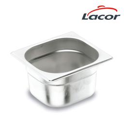 [108.688.66610Z] Conteiner Inox Gn 1/6  176X162X100Mm 1,6Lts Lacor           