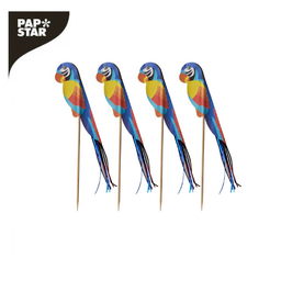 [107.16780] Decoracao Cocktail Papagaio 100 Unid.16780 (Papstar)        