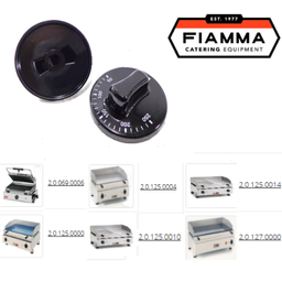 [TRQ.660112] Manipulo P/Termostato  250ºc Para Grelhador Ppf Fiamma      