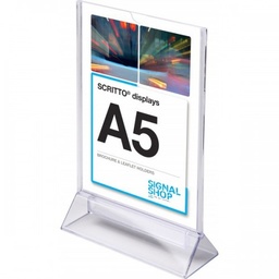 [107.4000] Suporte Acrilico Para Menus A-5 Sd04000 (M&C)               
